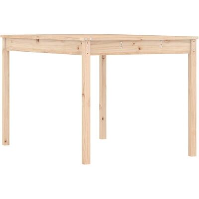 vidaXL Gartentisch - Natürliche Kiefer - 121x82,5x76 cm - Gartentisch vidaXL Gartentisch - Natürliche Kiefer - 121x82,5x76 cm - Gartentisch