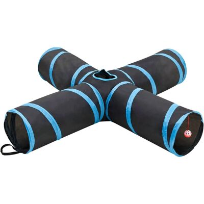 VIDAXL Katten tunnel - 4-weg Speelbuiss VIDAXL Katten tunnel - 4-weg Speelbuiss