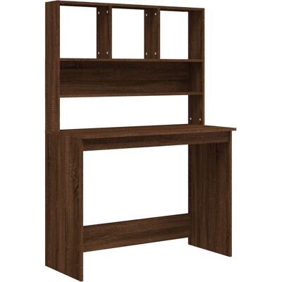 vidaXL 823007 Bureau met Planken - Bureau vidaXL 823007 Bureau met Planken - Bureau