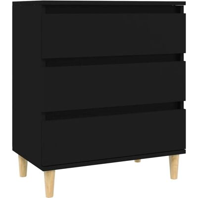 vidaXL 823041 Kompakt Schwarzer Sideboard - Wohnzimmereinrichtung vidaXL 823041 Kompakt Schwarzer Sideboard - Wohnzimmereinrichtung