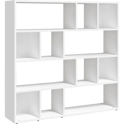 vidaXL Book Cabinet - Spacious White Room Divider & Bookshelf vidaXL Book Cabinet - Spacious White Room Divider & Bookshelf