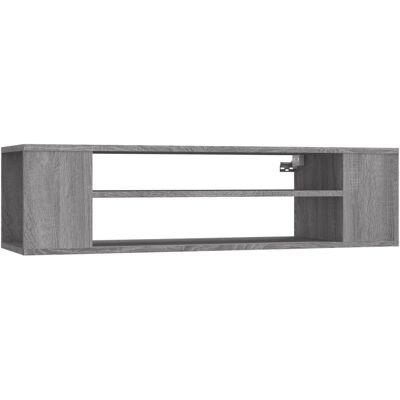 vidaXL Hängendes TV-Sideboard Grau Sonoma 100x30x26,5 cm Spanplatte - Wandmontage vidaXL Hängendes TV-Sideboard Grau Sonoma 100x30x26,5 cm Spanplatte - Wandmontage