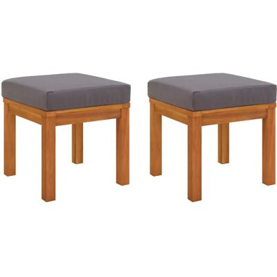 vidaXL 319720 Pouffe - Stołek ogrodowy z poduszkami - Pouffe/Okrągła sofa vidaXL 319720 Pouffe - Stołek ogrodowy z poduszkami - Pouffe/Okrągła sofa