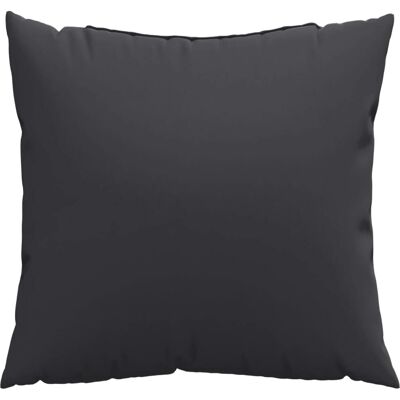vidaXL Czarny 60x60 cm poliesterowe poduszki na sofę zestaw 4 vidaXL Czarny 60x60 cm poliesterowe poduszki na sofę zestaw 4
