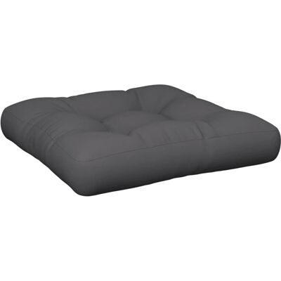 vidaXL Palettenkissen - Grau - 50x50x12 cm - Gartenmöbel vidaXL Palettenkissen - Grau - 50x50x12 cm - Gartenmöbel