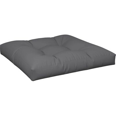 vidaXL Poduszka na paletę - Szara - 80x80x12 cm - Poduszka na paletę vidaXL Poduszka na paletę - Szara - 80x80x12 cm - Poduszka na paletę