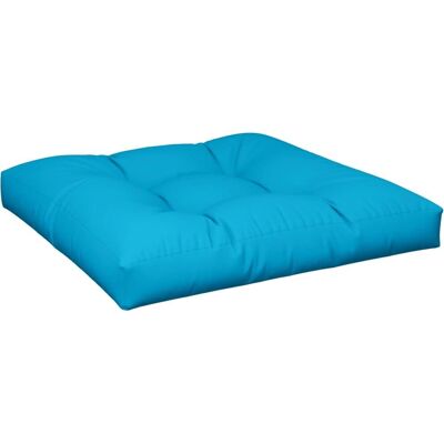 vidaXL Palettenkissen - Blau - 80x80x12 cm - Für drinnen & draußen vidaXL Palettenkissen - Blau - 80x80x12 cm - Für drinnen & draußen
