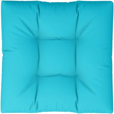 vidaXL Palettenkissen Türkis 80x80x12 cm Stoff - Palettenkissen vidaXL Palettenkissen Türkis 80x80x12 cm Stoff - Palettenkissen