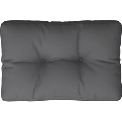 vidaXL Poduszka na paletę Antracyt 50x40x12 cm Tkanina - Pallet Cushion vidaXL Poduszka na paletę Antracyt 50x40x12 cm Tkanina - Pallet Cushion