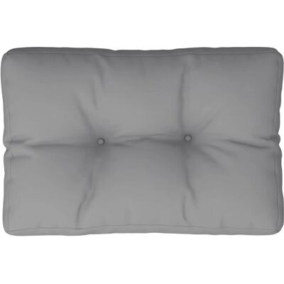 vidaXL Coussin palette Gris - Pallet Cushion - Publicité vidaXL Coussin palette Gris - Pallet Cushion - Publicité