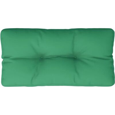 vidaXL Poduszka na paletę Zielona 70x40x12 cm Tkanina - Pallet Cushion vidaXL Poduszka na paletę Zielona 70x40x12 cm Tkanina - Pallet Cushion