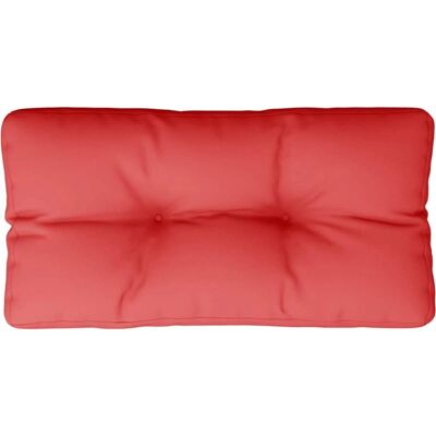 vidaXL Palletkussen Rood 70x40x12 cm Stof - Pallet Cushion vidaXL Palletkussen Rood 70x40x12 cm Stof - Pallet Cushion