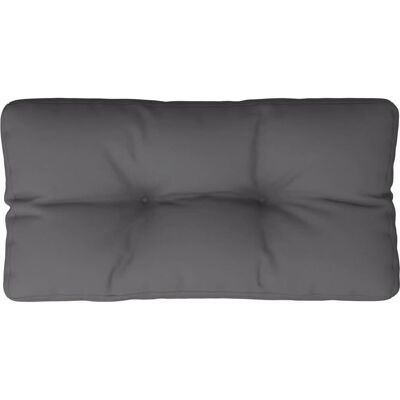 vidaXL Palettenkissen - Robuster 80x40x12 cm Anthrazit Stoff für Innen & Außen vidaXL Palettenkissen - Robuster 80x40x12 cm Anthrazit Stoff für Innen & Außen