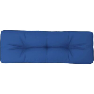 vidaXL Palletkissen Royal Blue 120x40x12 cm Stoff vidaXL Palletkissen Royal Blue 120x40x12 cm Stoff