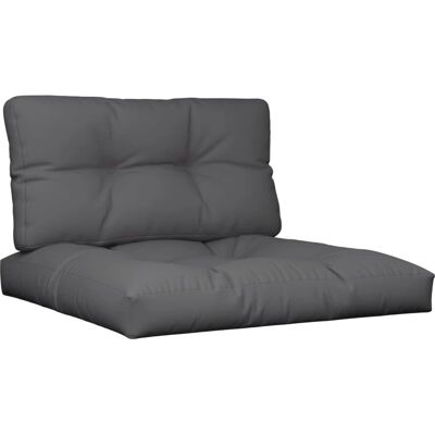 vidaXL Palettenkissen - 2 Stück. Anthrazit Stoff 70 x 70 x 12 cm - Pallet Cushion vidaXL Palettenkissen - 2 Stück. Anthrazit Stoff 70 x 70 x 12 cm - Pallet Cushion
