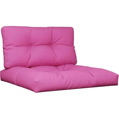 vidaXL Roze Pallet Kussenset - Buiten en Binnen Meubels vidaXL Roze Pallet Kussenset - Buiten en Binnen Meubels