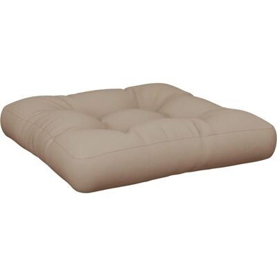 vidaXL Palletkussen Taupe - Tuinmeubelaccessoire vidaXL Palletkussen Taupe - Tuinmeubelaccessoire