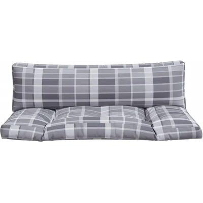 vidaXL Palettenkissen - Grau, 2 Stück, Modell 677269 - Pallet cushion vidaXL Palettenkissen - Grau, 2 Stück, Modell 677269 - Pallet cushion