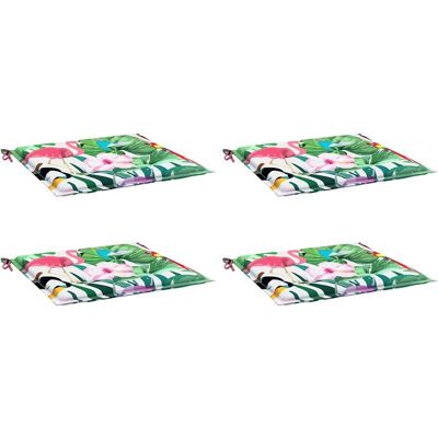 vidaXL Gartenstuhlauflage - Multicolour - 40x40x3 cm vidaXL Gartenstuhlauflage - Multicolour - 40x40x3 cm