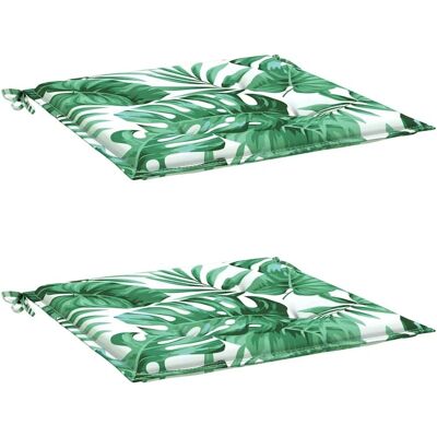 vidaXL Zittingkussen - Groen - 50x50x3 cm - Binnen Buiten vidaXL Zittingkussen - Groen - 50x50x3 cm - Binnen Buiten