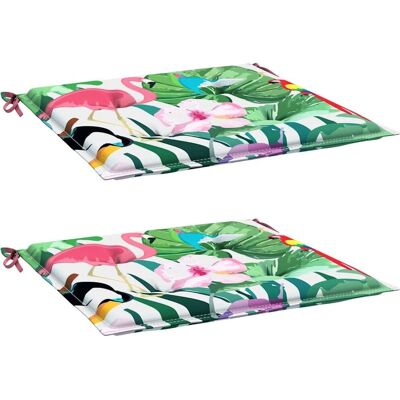 vidaXL Coussin pour Chaise de Jardin - Multicolore - 50x50x3 cm - Mobilier d'Extérieur - Publicité vidaXL Coussin pour Chaise de Jardin - Multicolore - 50x50x3 cm - Mobilier d'Extérieur - Publicité