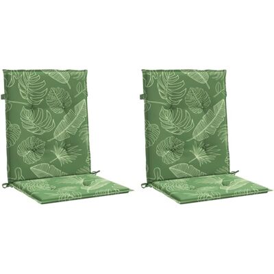 vidaXL Niskatyynyt niskatyynyt - Tkanina z wzorem liści 100 x 50 x 4 cm vidaXL Niskatyynyt niskatyynyt - Tkanina z wzorem liści 100 x 50 x 4 cm