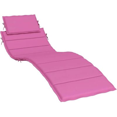 VIDAXL Rosa Kissen für Sonnenliege - Für Außen & Innen VIDAXL Rosa Kissen für Sonnenliege - Für Außen & Innen
