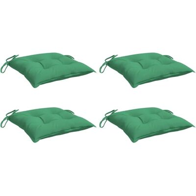 vidaXL Poduszka na paletę 4 szt. Zielona 50x50x7 cm Oxford tkanina - Pallet Cushion vidaXL Poduszka na paletę 4 szt. Zielona 50x50x7 cm Oxford tkanina - Pallet Cushion