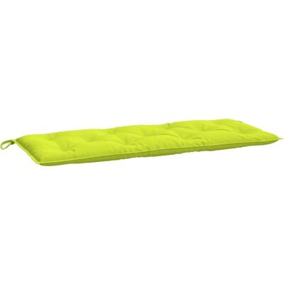 vidaXL Tuinbankkussen Bright Green 120x50x7 cm Oxford Stof - Tuinbank vidaXL Tuinbankkussen Bright Green 120x50x7 cm Oxford Stof - Tuinbank