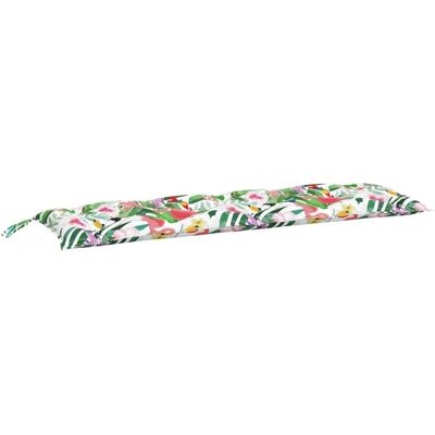 vidaXL Gartenbankauflage Multicolor 150x50x7 cm Oxford Stoff - Gartenbank vidaXL Gartenbankauflage Multicolor 150x50x7 cm Oxford Stoff - Gartenbank