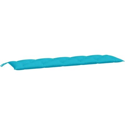 vidaXL Gartenbankauflage Türkis 180x50x7 cm Oxford Stoff - Gartenbankauflage vidaXL Gartenbankauflage Türkis 180x50x7 cm Oxford Stoff - Gartenbankauflage