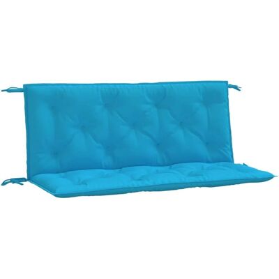 vidaXL Gartenbankkissen - Hellblau - 120x50x7 cm vidaXL Gartenbankkissen - Hellblau - 120x50x7 cm