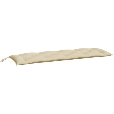 vidaXL Tuinbankkussens - Beige Oxford 150x50x7 cm vidaXL Tuinbankkussens - Beige Oxford 150x50x7 cm