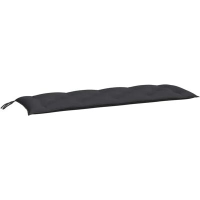 vidaXL Tuinbankkussens - 150x50x7 cm, zwart, Oxford-stof vidaXL Tuinbankkussens - 150x50x7 cm, zwart, Oxford-stof