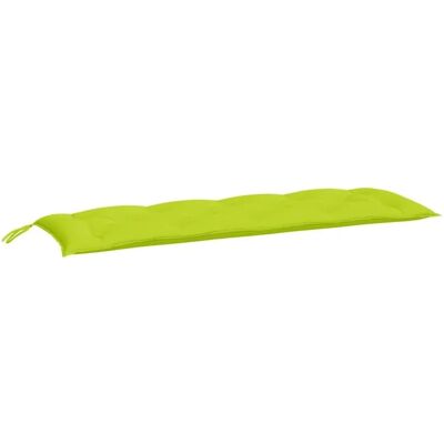 vidaXL Gartenbankauflagen - Hellgrün - 150x50x7 cm - Außen/Innen vidaXL Gartenbankauflagen - Hellgrün - 150x50x7 cm - Außen/Innen