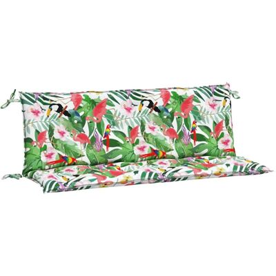 vidaXL Tuinbankkussens - Multicolour - 150x50x7 cm - Tuinbankkussens vidaXL Tuinbankkussens - Multicolour - 150x50x7 cm - Tuinbankkussens