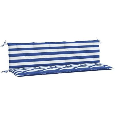 vidaXL Tuinbankkussens - Blauwe & Witte Strepen - 180 cm - Tuinbankkussens vidaXL Tuinbankkussens - Blauwe & Witte Strepen - 180 cm - Tuinbankkussens