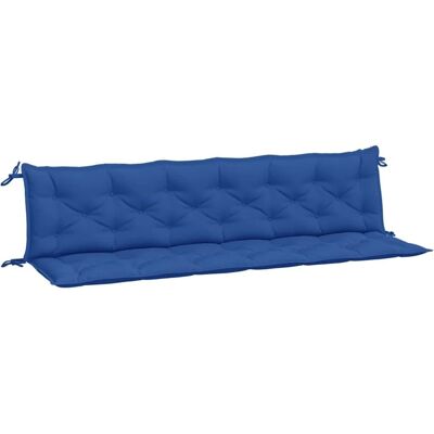 vidaXL Gartenbankkissen - Blau, 200x50x7 cm, Oxford-Stoff vidaXL Gartenbankkissen - Blau, 200x50x7 cm, Oxford-Stoff