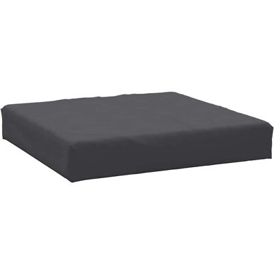 vidaXL Palletkussen - Antraciet - 60x60x8 cm - Binnen/buiten vidaXL Palletkussen - Antraciet - 60x60x8 cm - Binnen/buiten