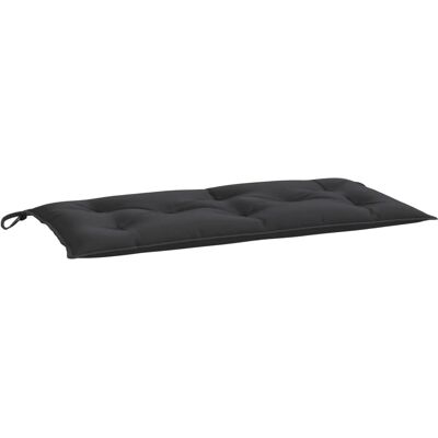 vidaXL Gartenbank-Auflage - Schwarz, 110x50x7 cm, Oxford-Gewebe vidaXL Gartenbank-Auflage - Schwarz, 110x50x7 cm, Oxford-Gewebe