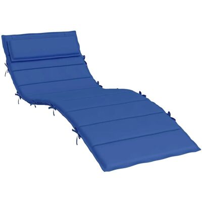 vidaXL Sonnenliege Kissen - Königsblau - 180x60x3 cm - Sonnenliege Kissen vidaXL Sonnenliege Kissen - Königsblau - 180x60x3 cm - Sonnenliege Kissen