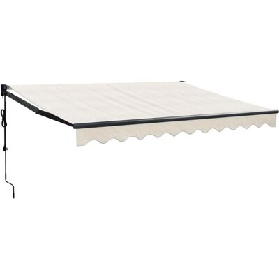Maisonchic Markise - Robuster Aluminium UV-beständiges Gewebe - 3,5x2,5m Maisonchic Markise - Robuster Aluminium UV-beständiges Gewebe - 3,5x2,5m