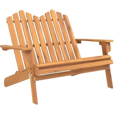 vidaXL 126 cm Gartenbank Braun - Gartenbank vidaXL 126 cm Gartenbank Braun - Gartenbank