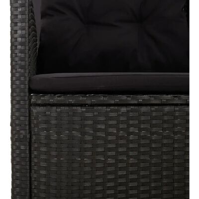 vidaXL Reclining Ecksofa - Wetterfest Rattan - 125463 vidaXL Reclining Ecksofa - Wetterfest Rattan - 125463
