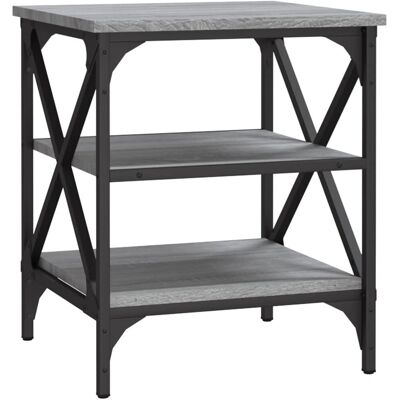 vidaXL Graues Sonoma Beistelltisch - Couch- oder Beistelltisch vidaXL Graues Sonoma Beistelltisch - Couch- oder Beistelltisch