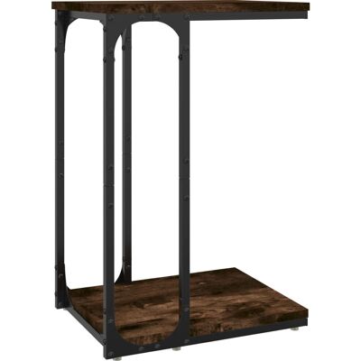 vidaXL 825814 Rauch Eiche Beistelltisch - Beistelltisch vidaXL 825814 Rauch Eiche Beistelltisch - Beistelltisch