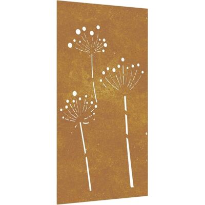 vidaXL Garten Wanddekoration - Blumen Design - 105x55 cm - Garten Wanddekoration vidaXL Garten Wanddekoration - Blumen Design - 105x55 cm - Garten Wanddekoration