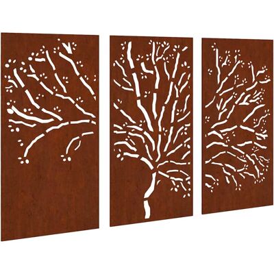 vidaXL Décoration murale de jardin - Design arbre Marron - Décoration murale vidaXL Décoration murale de jardin - Design arbre Marron - Décoration murale