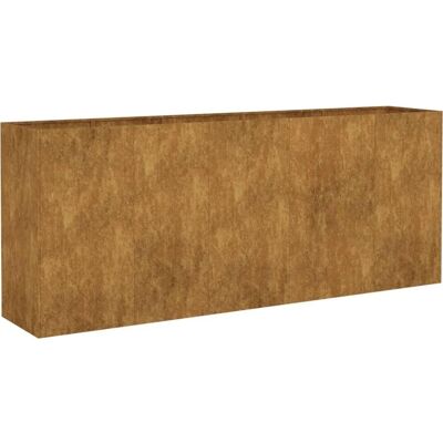vidaXL Havehøjbed 200x40x80 cm Cortenstål - Havehøjbed vidaXL Havehøjbed 200x40x80 cm Cortenstål - Havehøjbed
