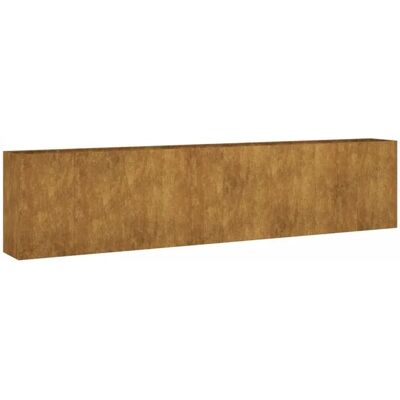 vidaXL Garten Hochbeet 360x40x80 cm Cortenstahl vidaXL Garten Hochbeet 360x40x80 cm Cortenstahl